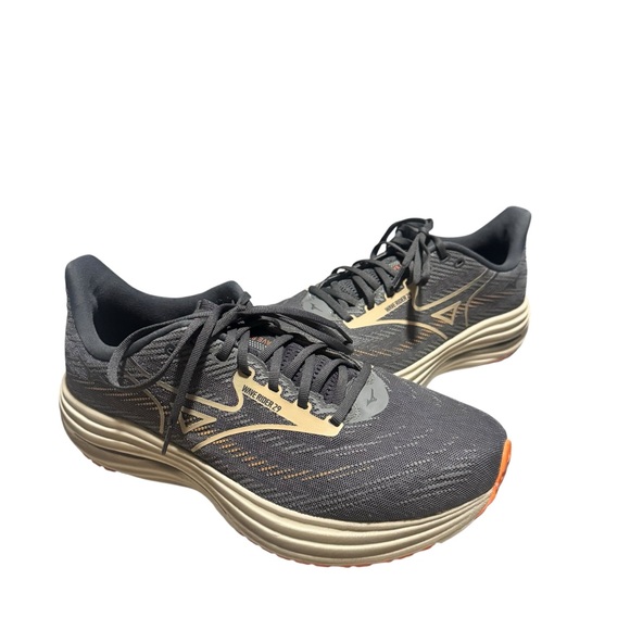 Mizuno Other - Mizuno Wave Rider 29 Men's Athletic Road Running Shoe Grey Orange Size 12.5